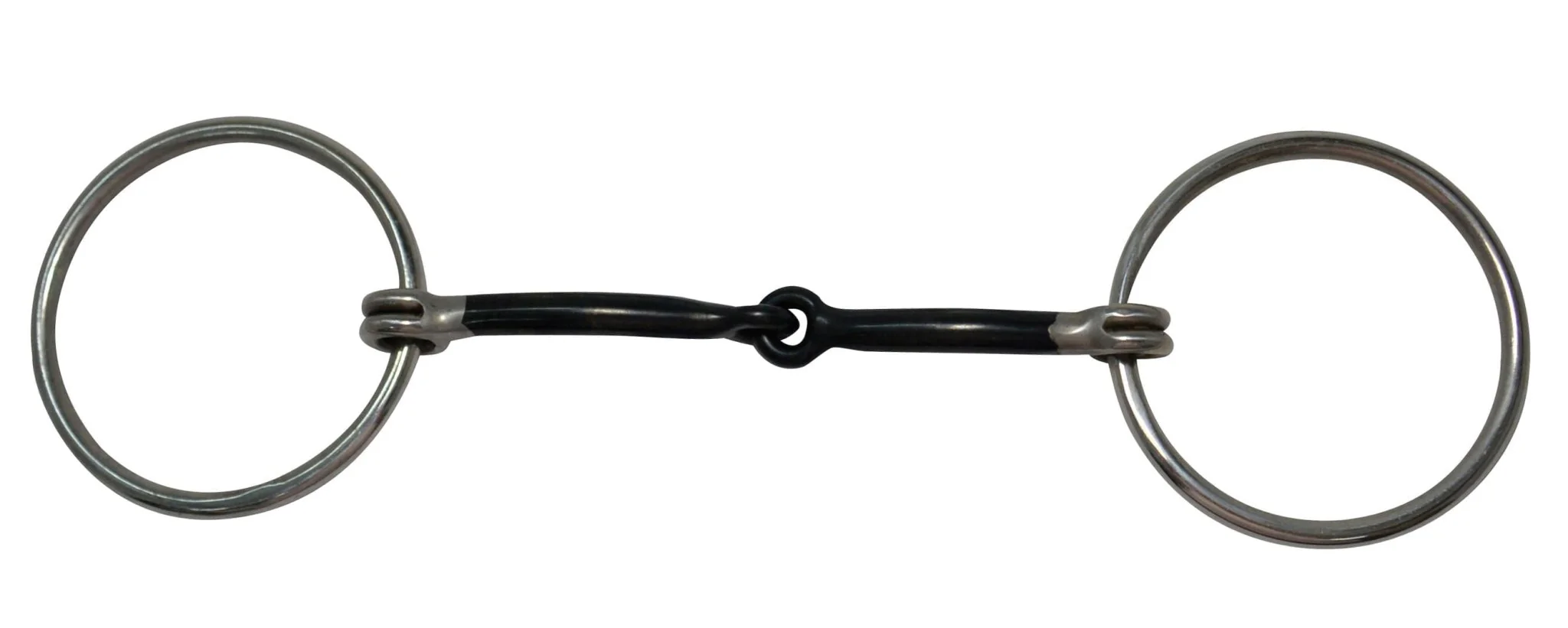 Diamond R Sweet Iron Snaffle Bit - Healthber