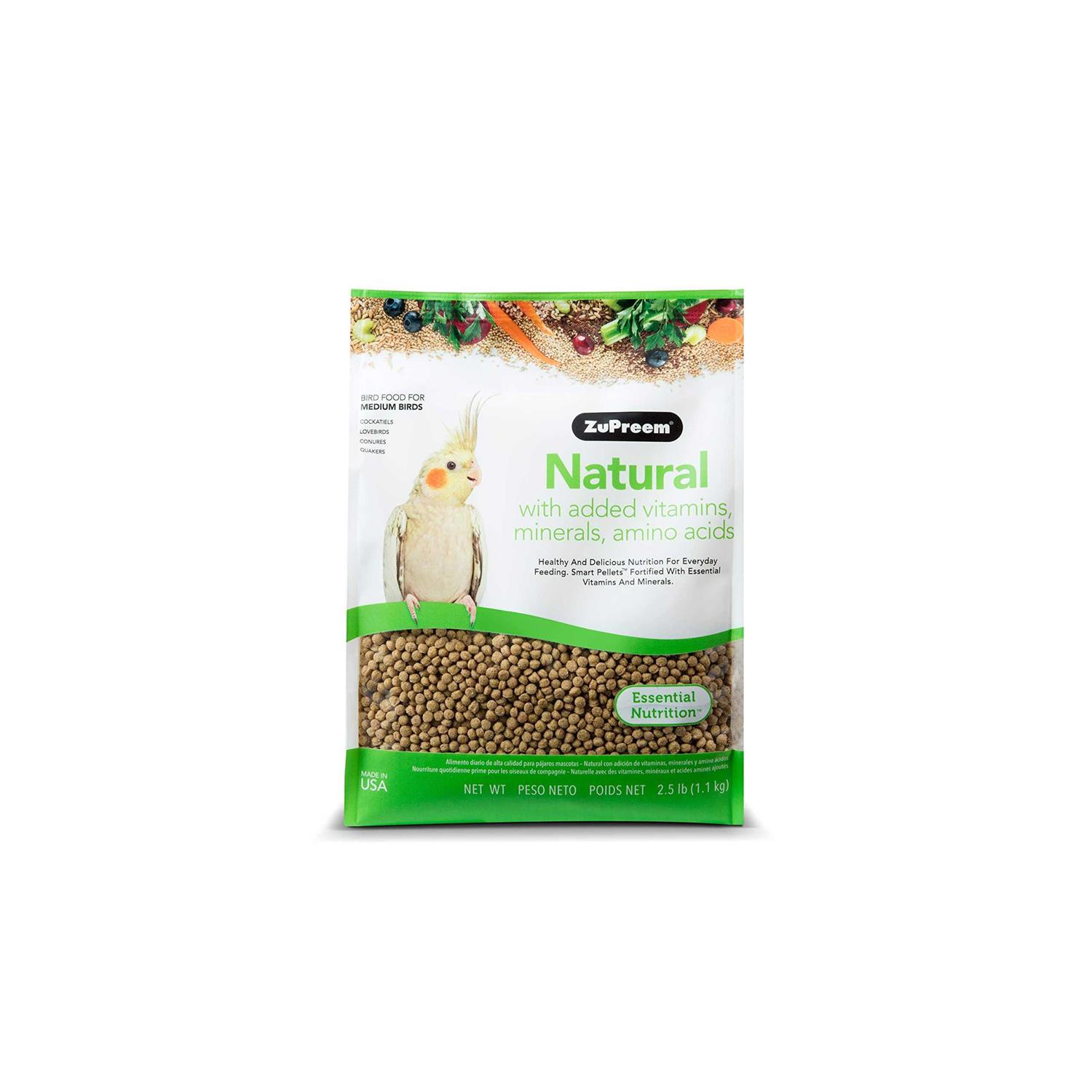 Zupreem Natural Bird Food - Healthber