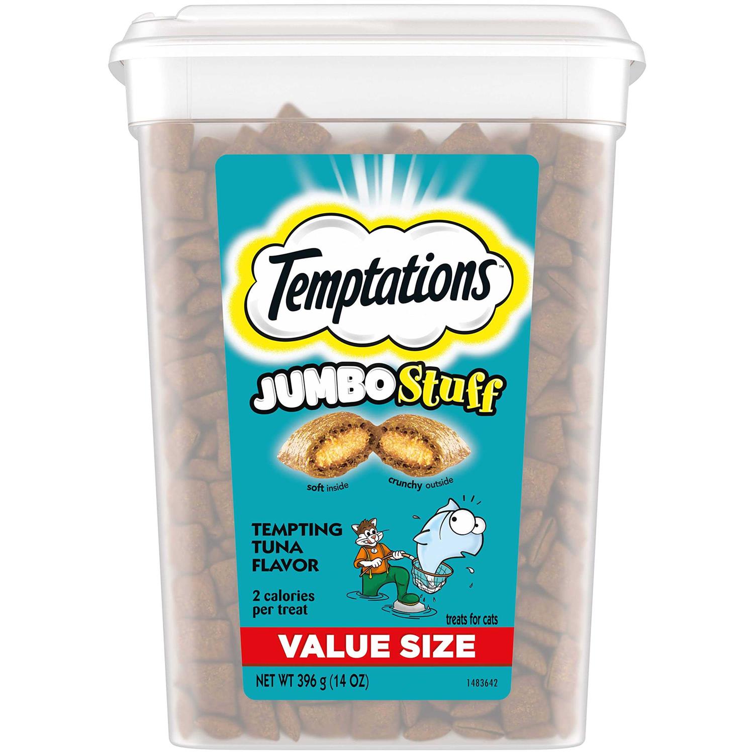 Temptations Jumbo Stuff Cat Treats - Healthber