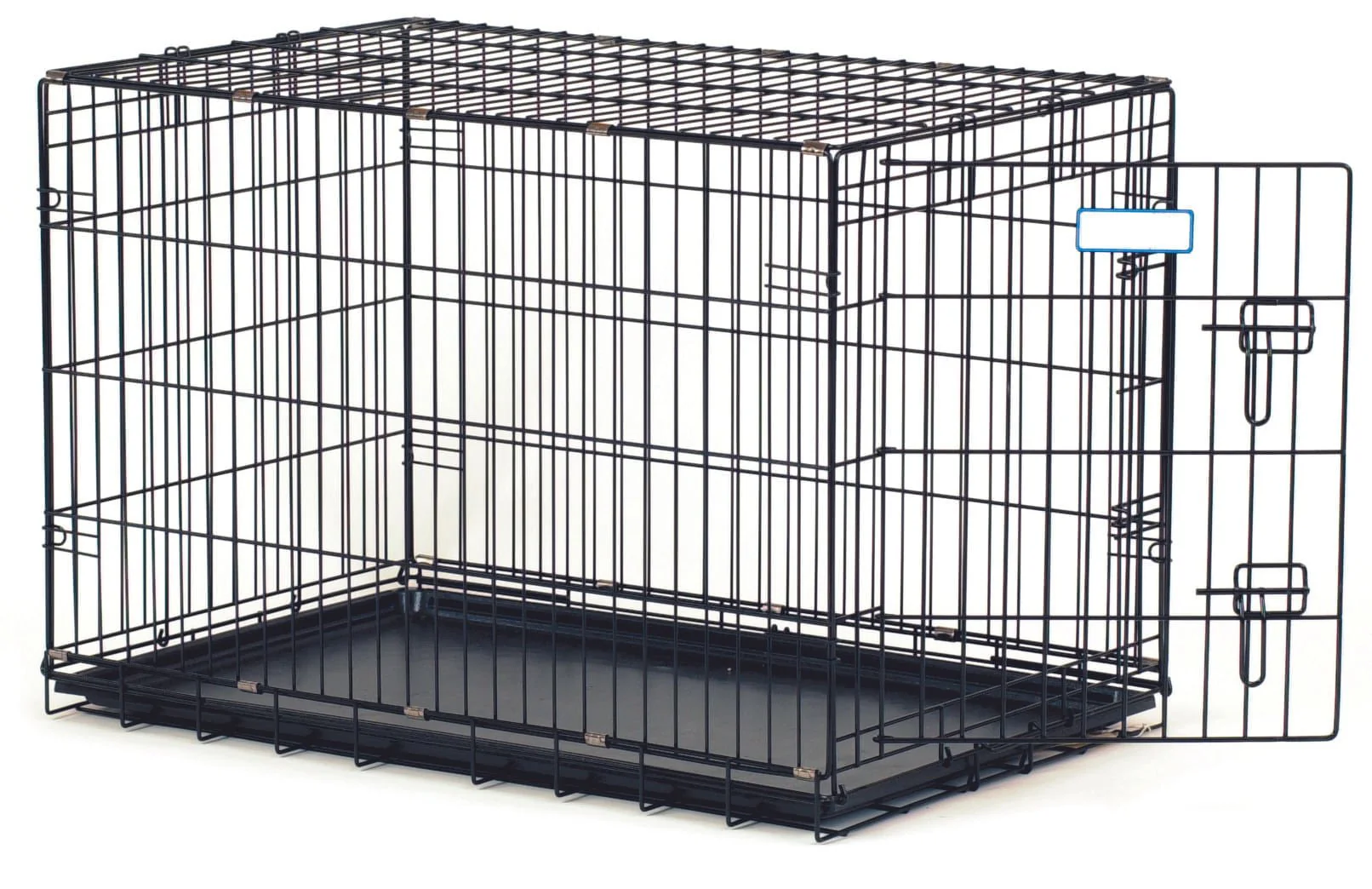Single Door Fold & Go Wire Dog Crate - Healthber