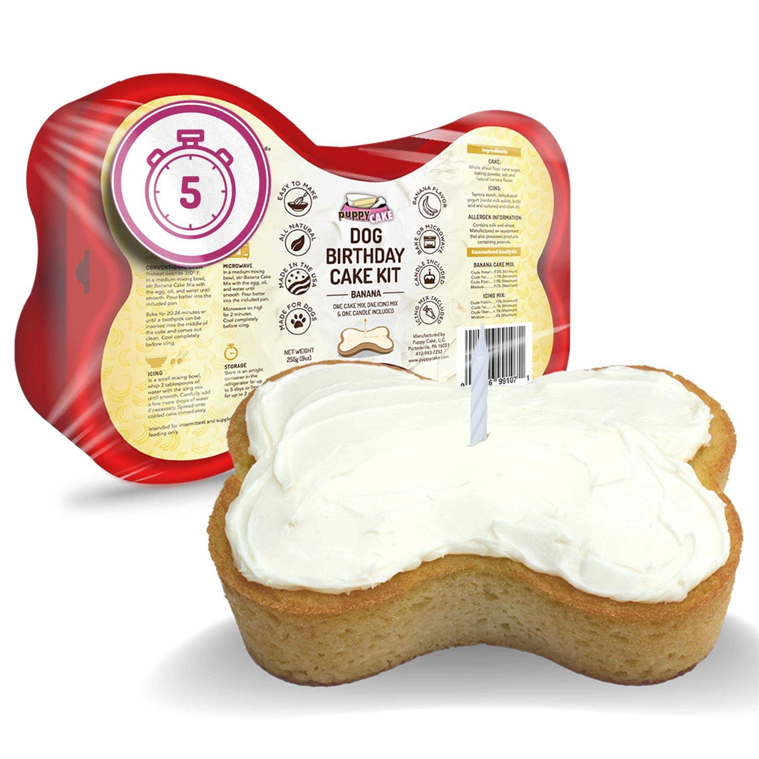 Puppy Cake Dog Birthday Cake Kit - Healthber