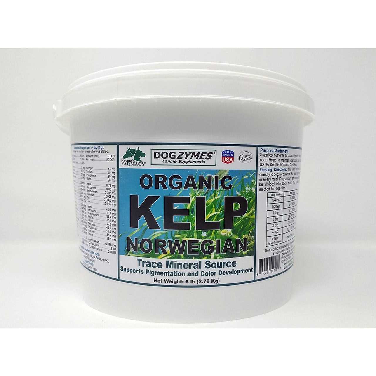 Dogzymes Organic Norwegian Kelp for Pets - Healthber