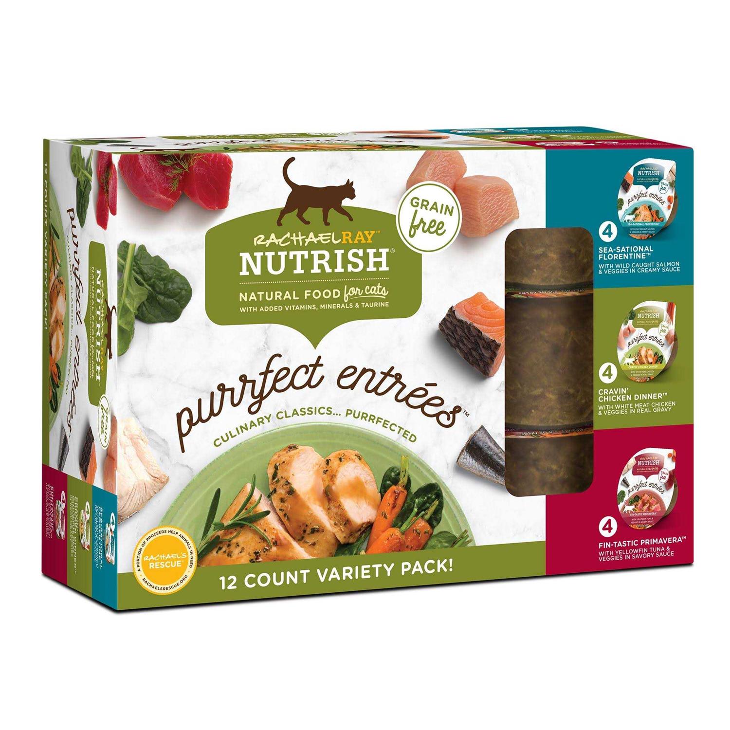 Rachael Ray Nutrish Purrfect Entrees Wet Cat Food - Healthber