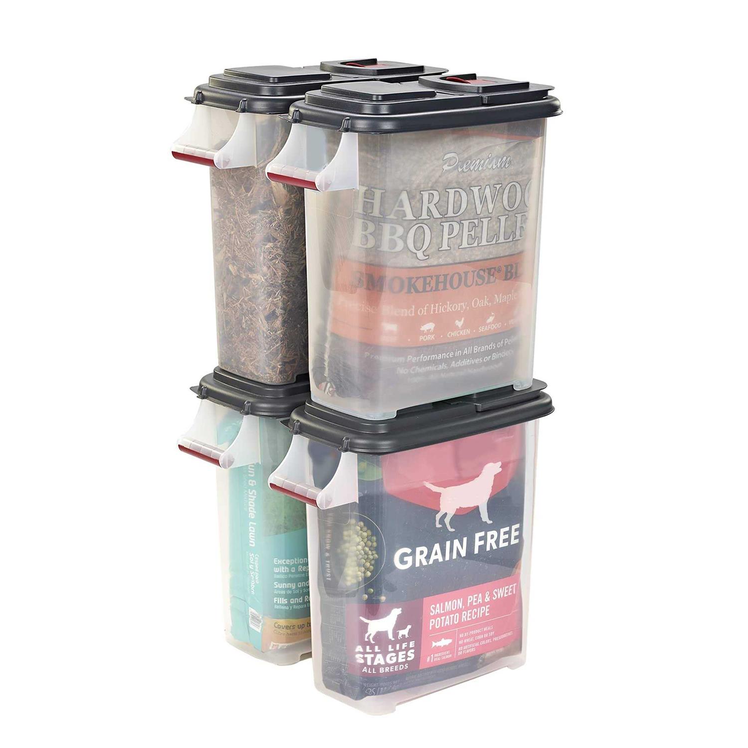 Buddeez Wood Dispenser Pellet Storage - Healthber