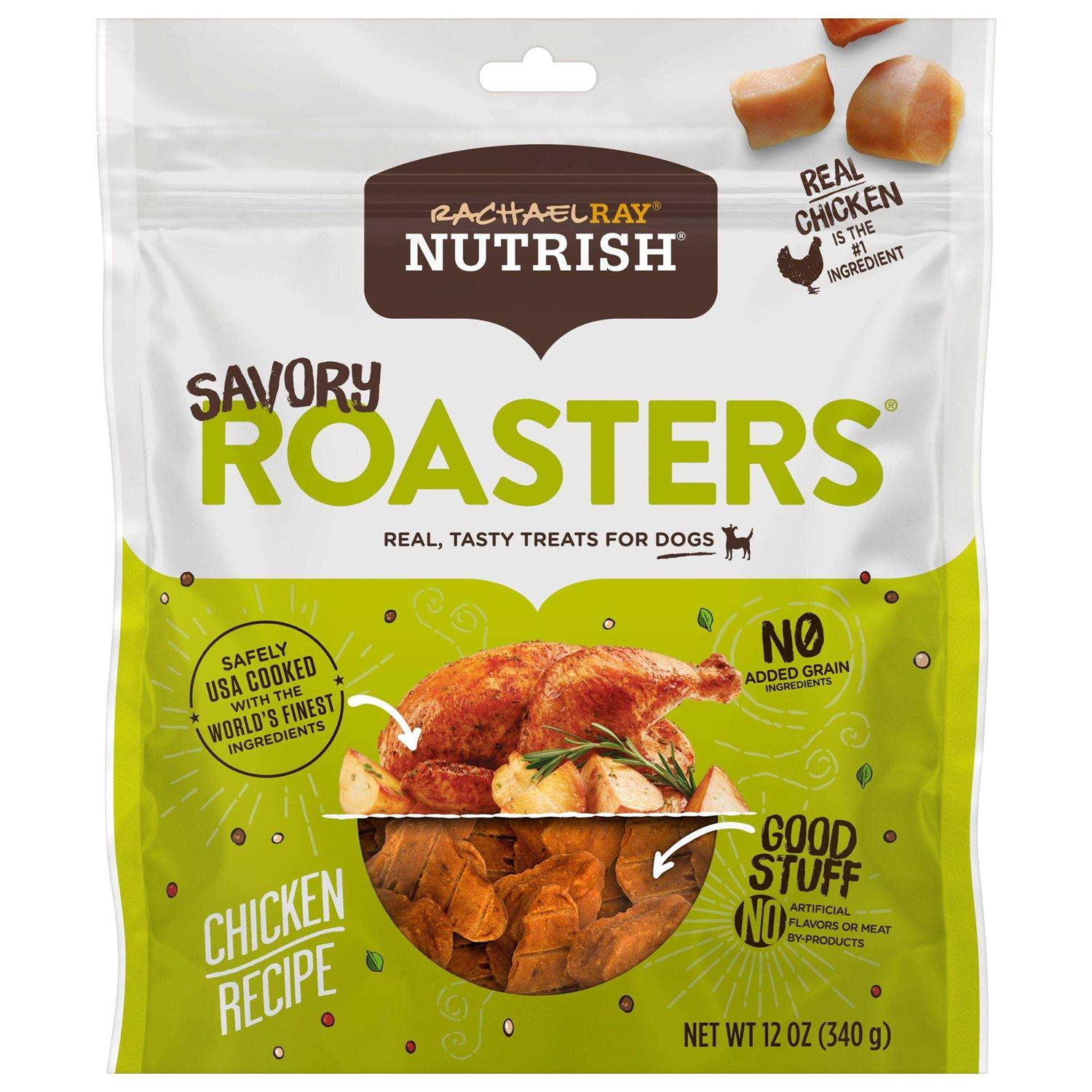 Rachael Ray Nutrish Savory Roasters Dog Treats Chicken - Healthber
