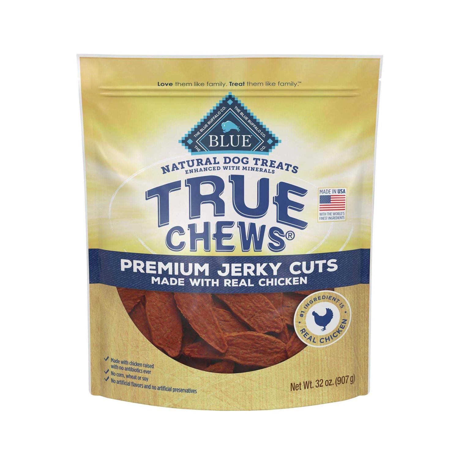 Blue Buffalo True Chews Premium Jerky Cuts Dog Treats - Healthber
