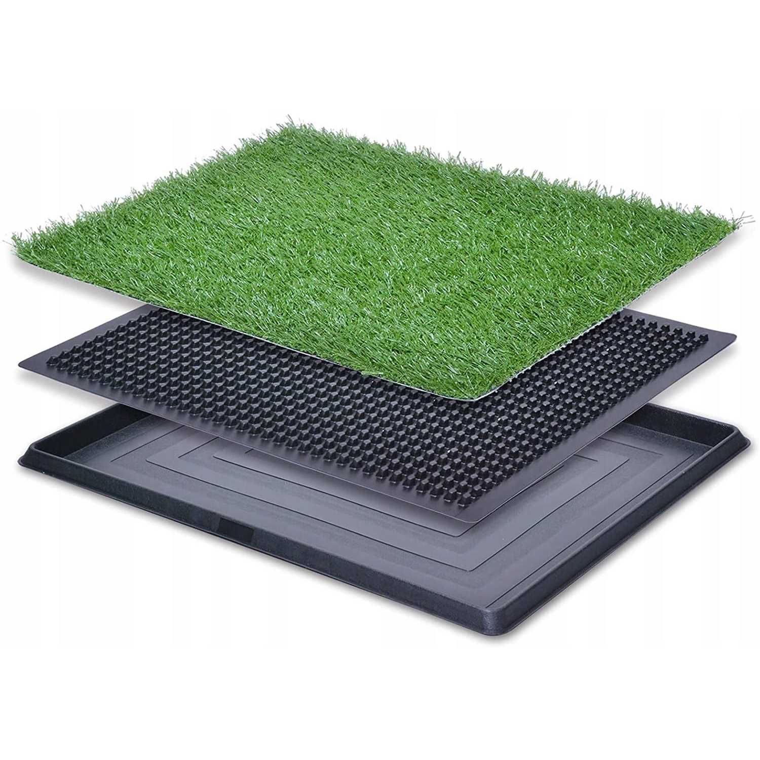 Downtown Pet Supply Dog Grass Pad with Tray, 20 x - Healthber