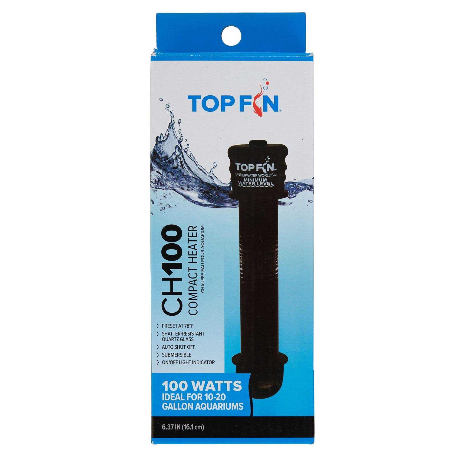 Top Fin Compact Aquarium Heater - Healthber