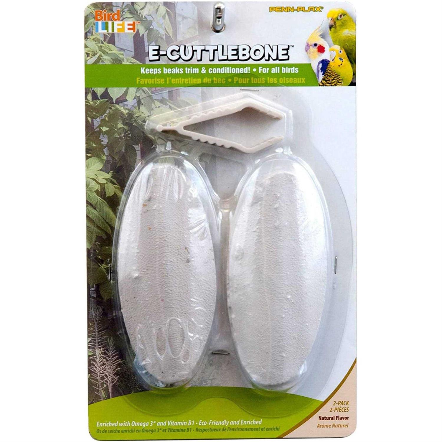 Penn Plax Bird Life E2 Natural Cuttlebone - Healthber
