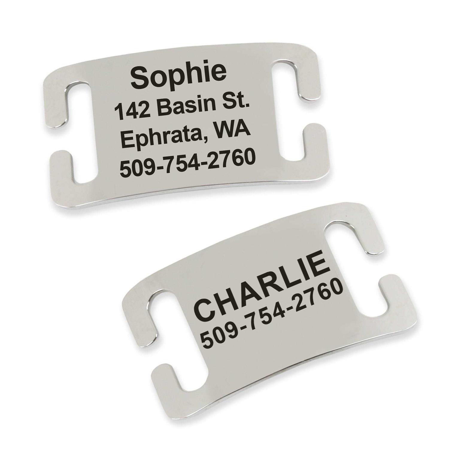 Frisco Stainless Steel Slide-On Personalized Dog & Cat Tag - Healthber