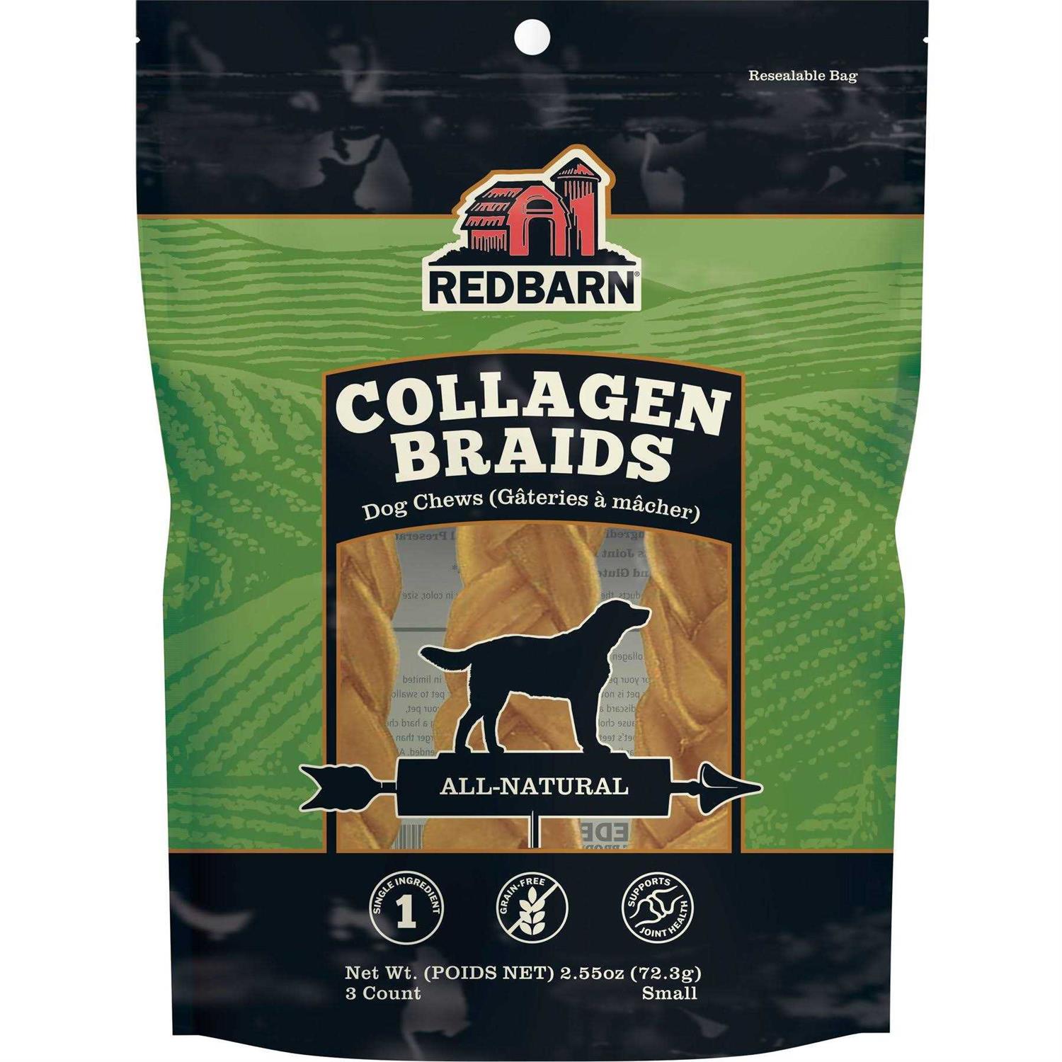Redbarn Puffed Collagen Braid - Healthber