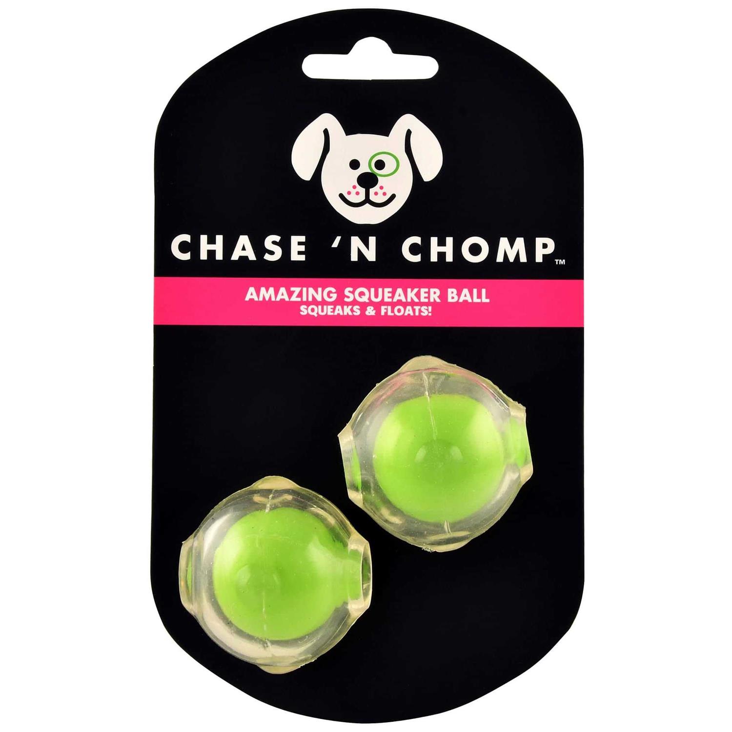 Chase ‘n Chomp Amazing Squeaker Ball Pets - Healthber