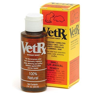 VetRx Respiratory Relief for Small (Furry) Animals, 2 oz - Healthber