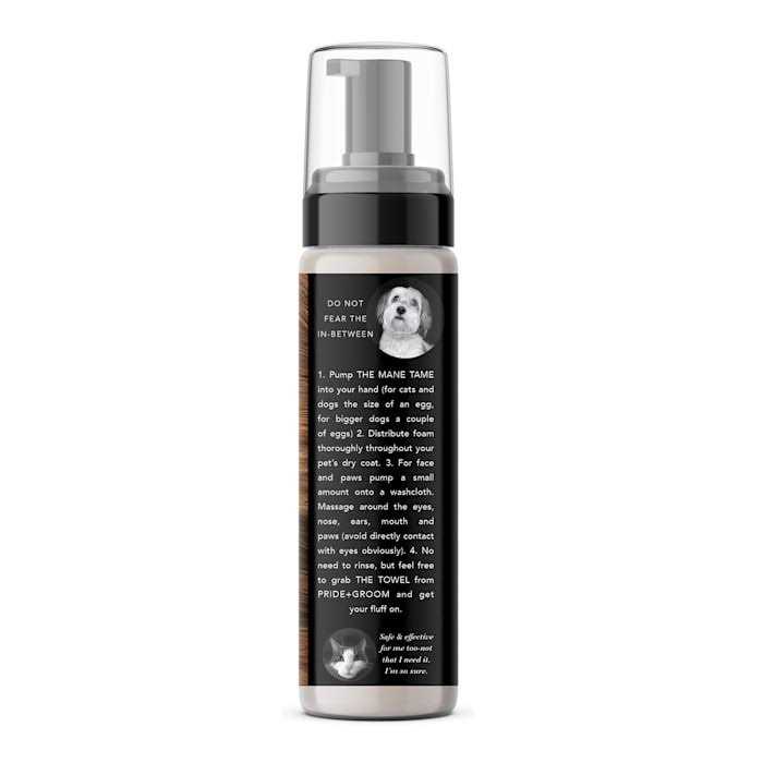 PRIDE+GROOM The Mane Tame Foaming Waterless Shampoo - Healthber
