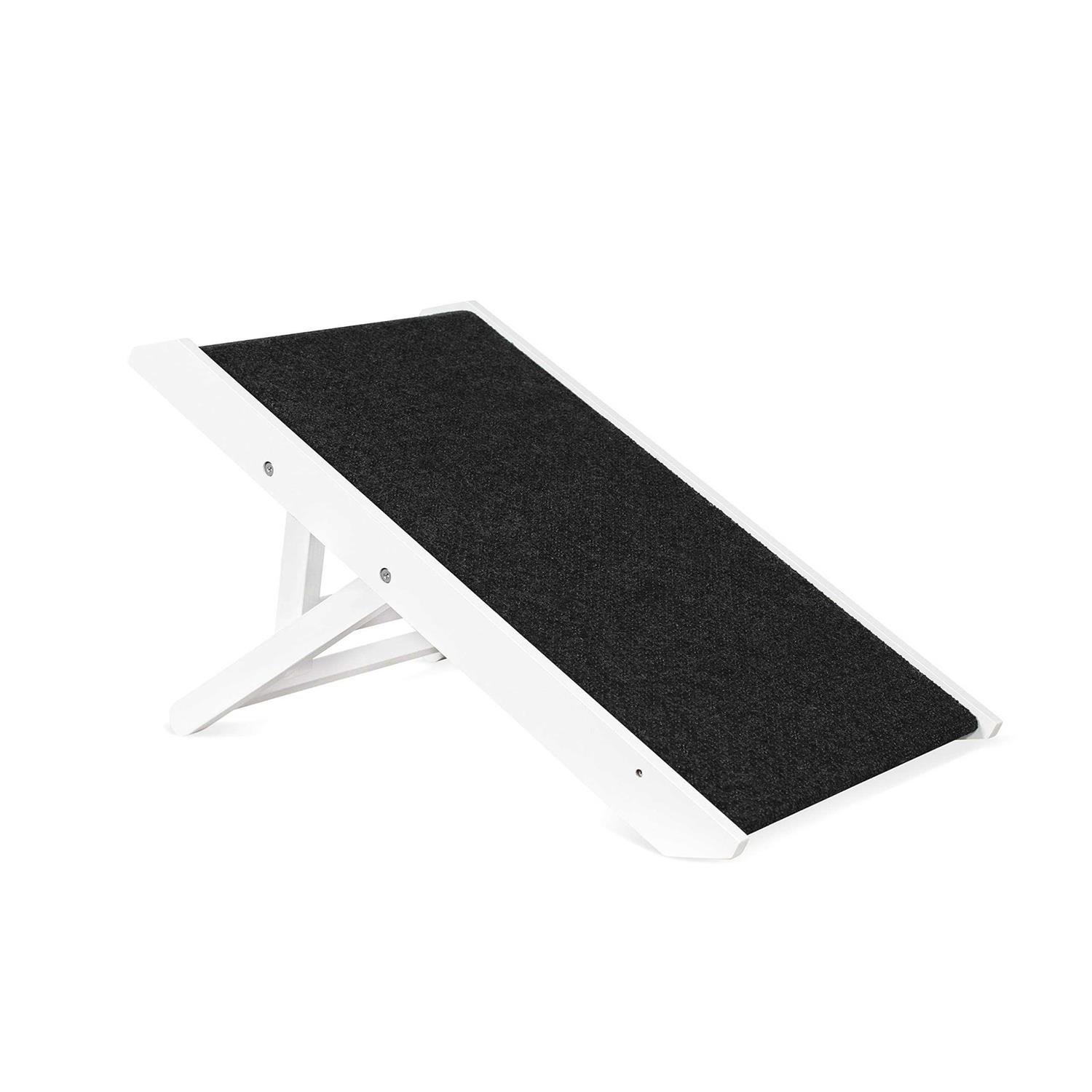 Birdrock HOME Adjustable Dog Ramp for Low Beds or Couches - Healthber