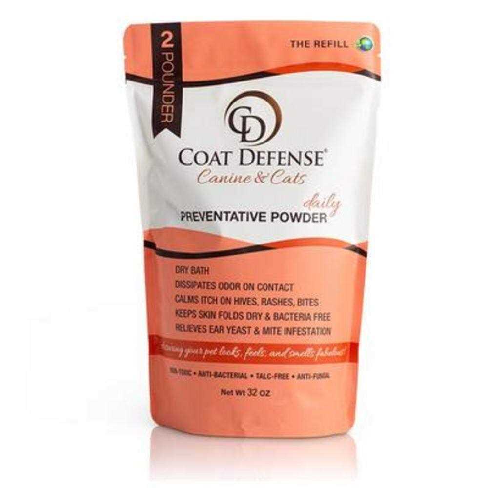 Coat Defense Canine & Cat Daily Preventative Powder - Healthber