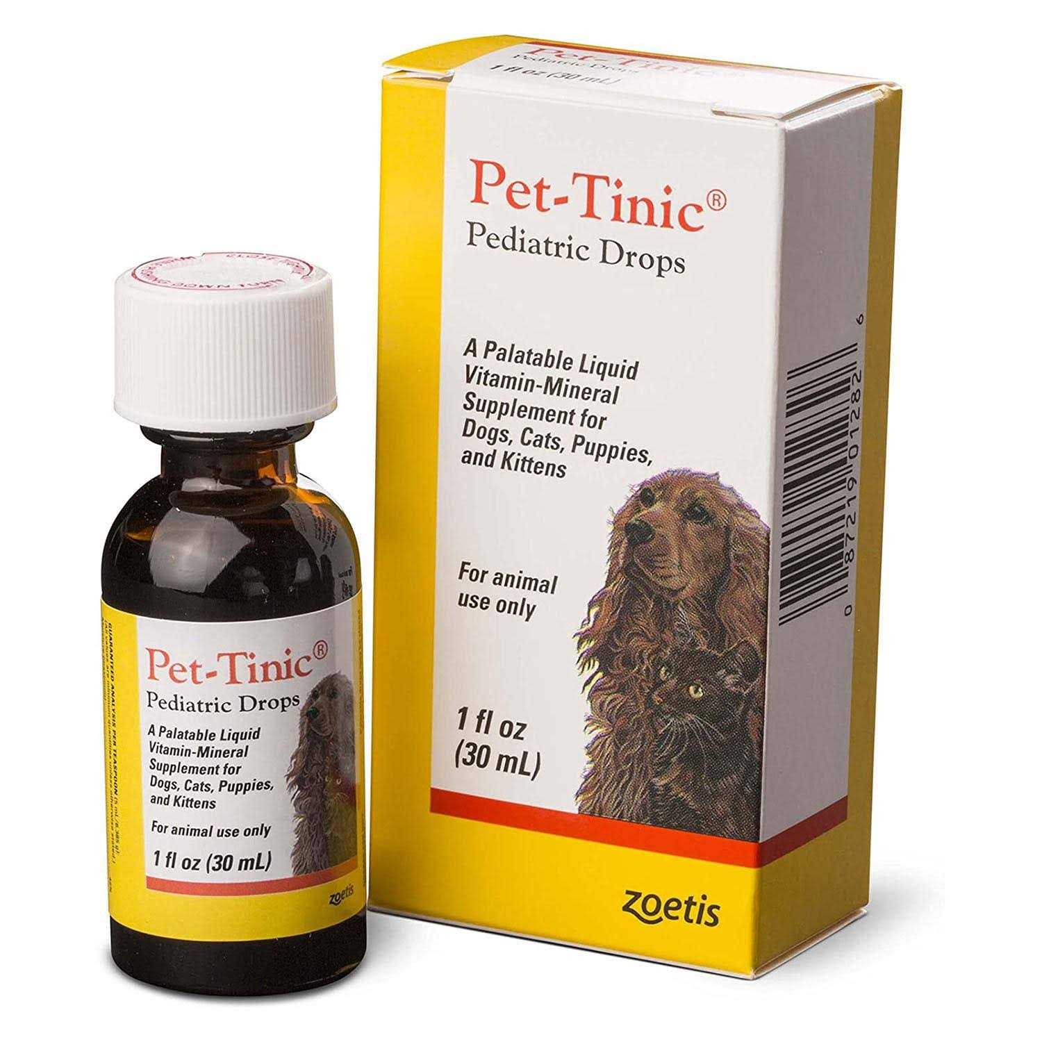 Pet-Tinic Pediatric Drops for Dogs - Healthber