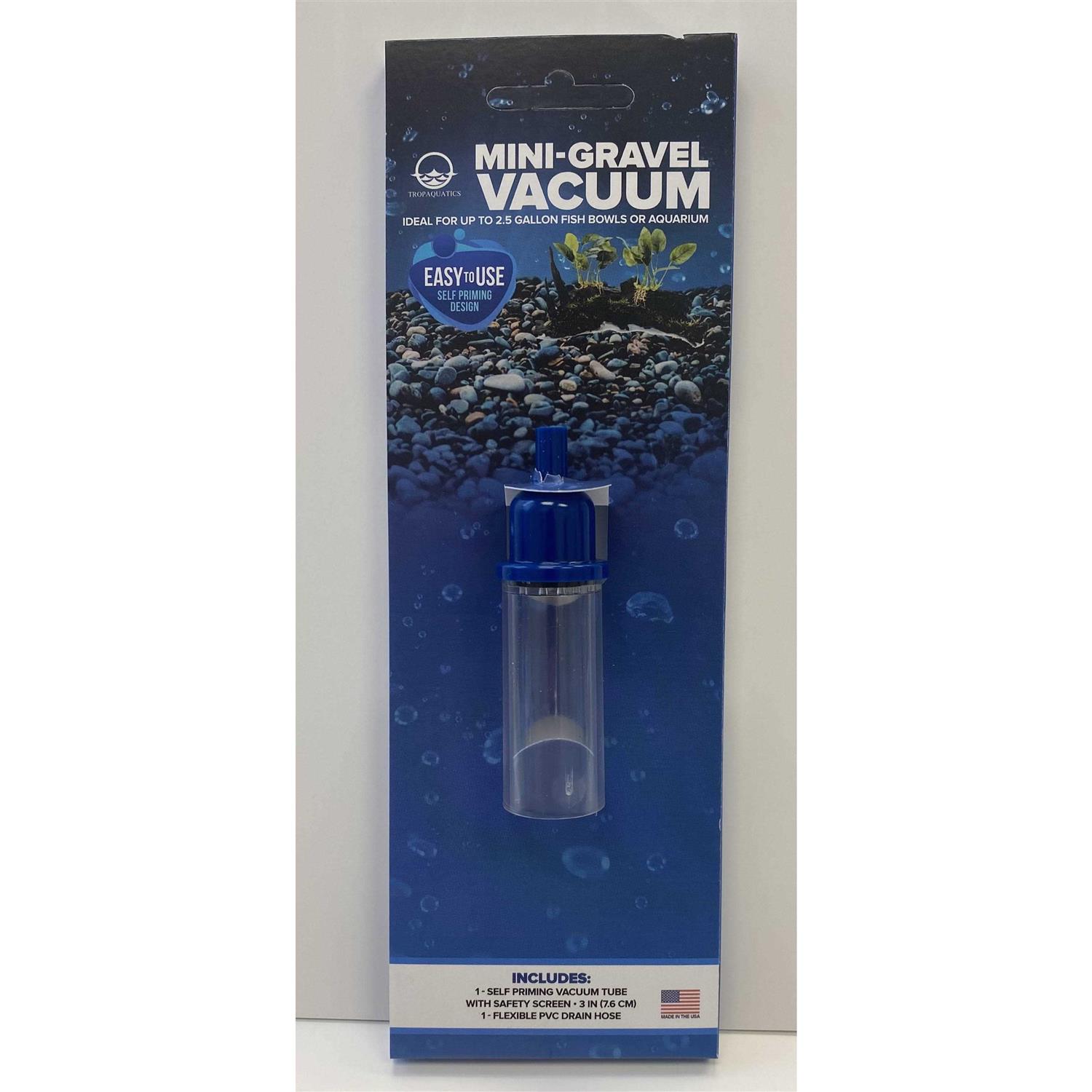 Tropaquatics Mini-Gravel Vacuum for Aquariums - Healthber
