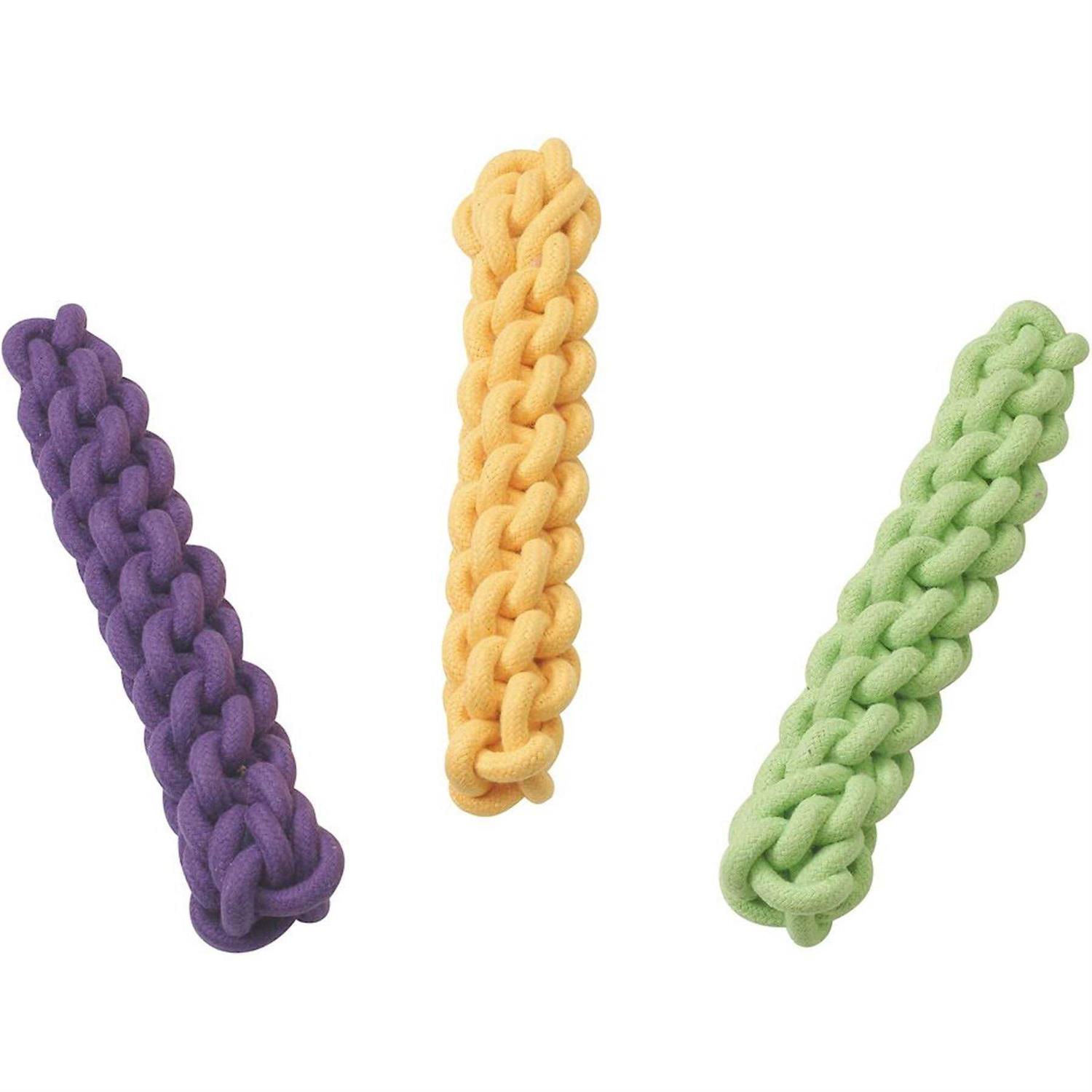 Spot Assorted Knotical Rope/Rubber Tuff Stick - Healthber