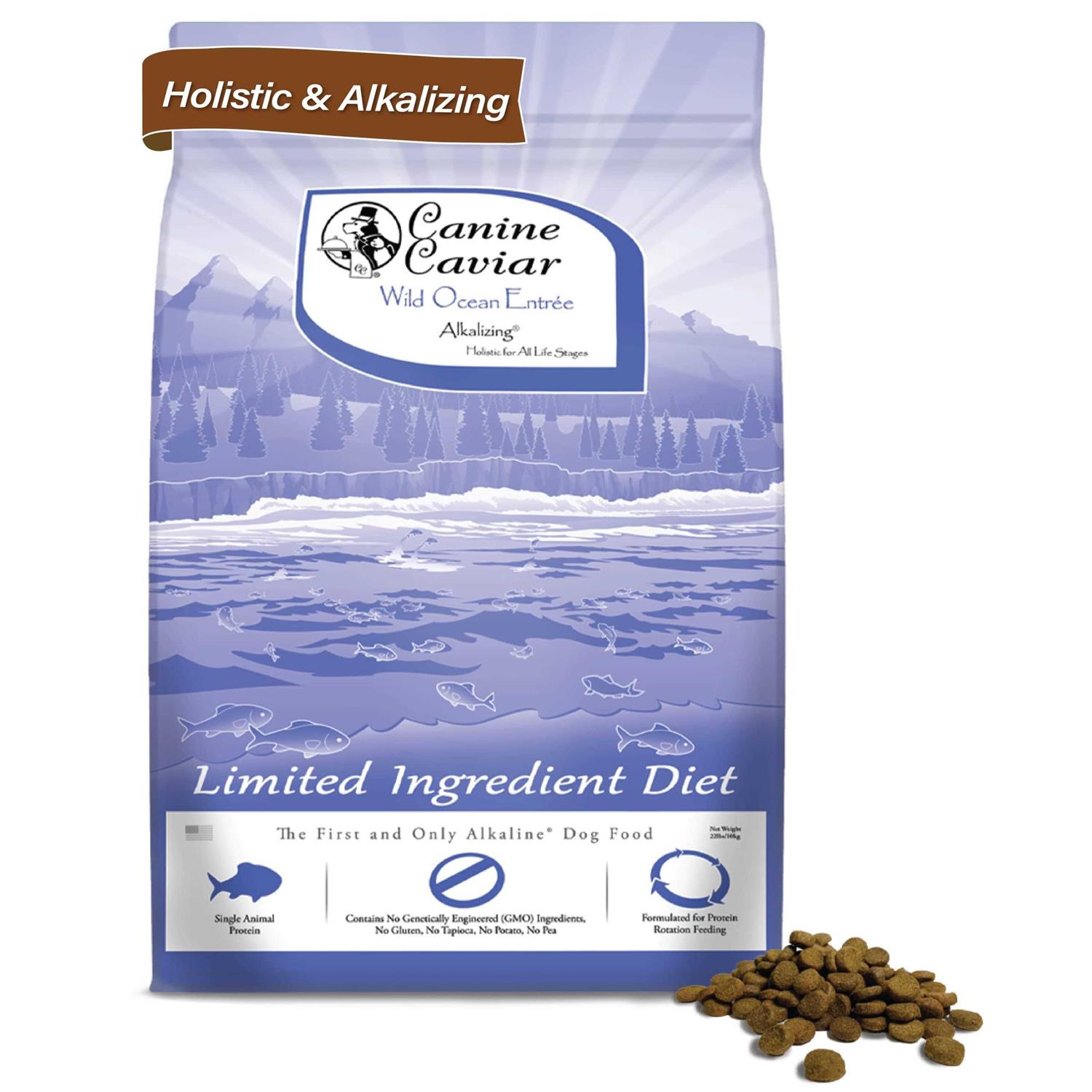 Canine Caviar Wild Ocean Holistic Entree Grain-Free Dry Dog Food - Healthber