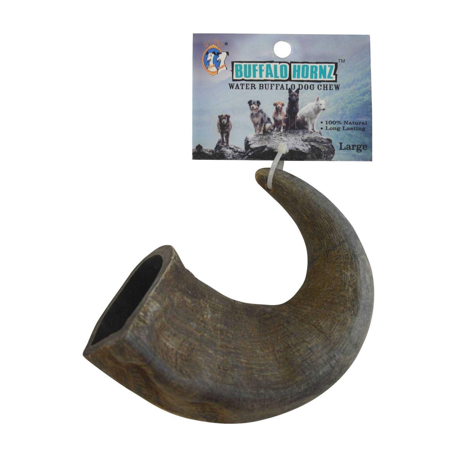 QT Dog Water Buffalo Horn Small - Healthber
