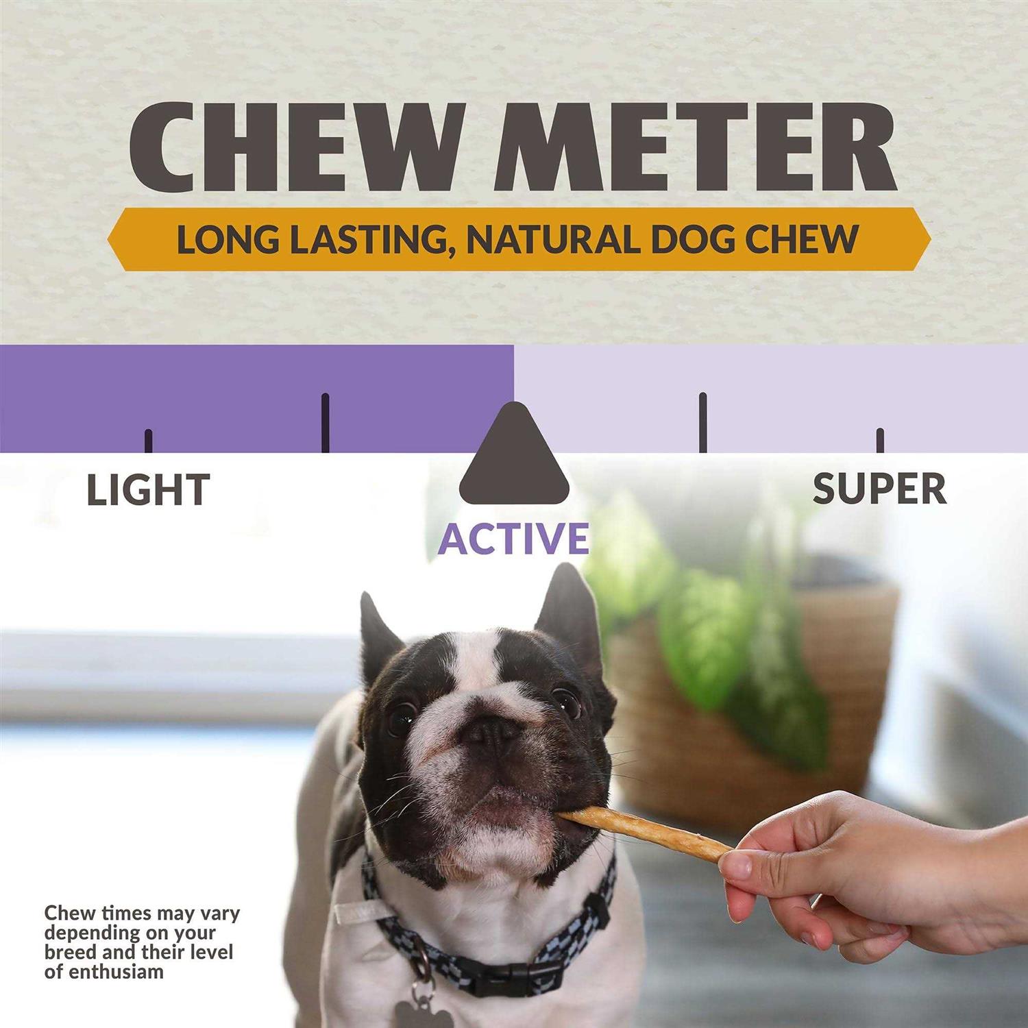 Wild Eats Beef Collagen Sticks for Dogs Long Lasting Dog Chews No Hide Dog Treat Bully Stick Rawhide Free - Healthber
