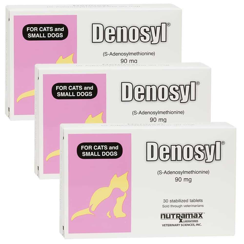 Nutramax Denosyl Liver and Brain Health Supplement for Small Dogs & Cats - Healthber