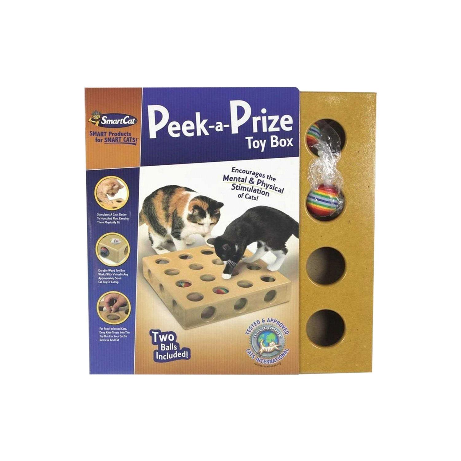 SmartCat Peek A Prize Toy Box - Healthber