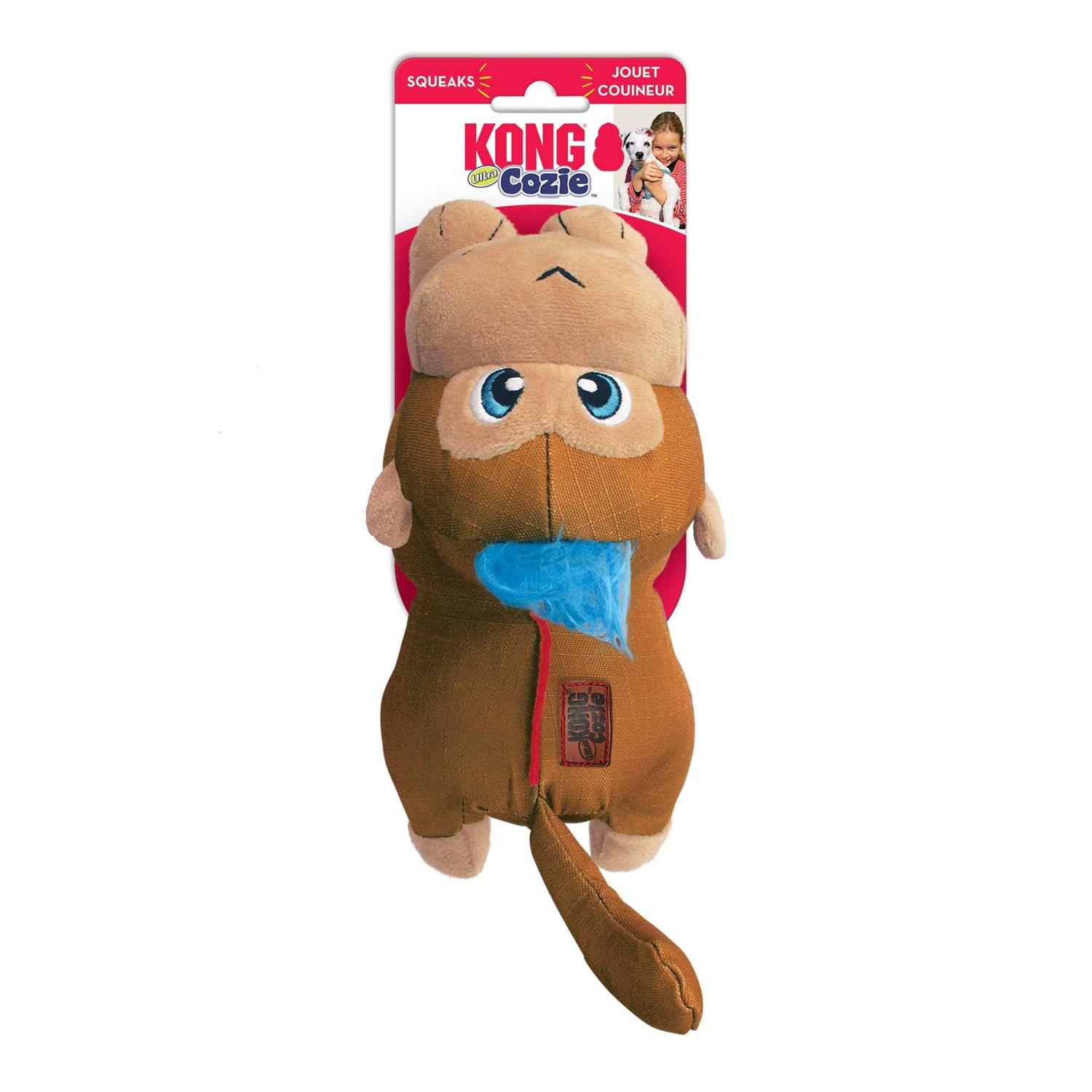 KONG Cozie Ultra Monkey Dog Toy - Healthber