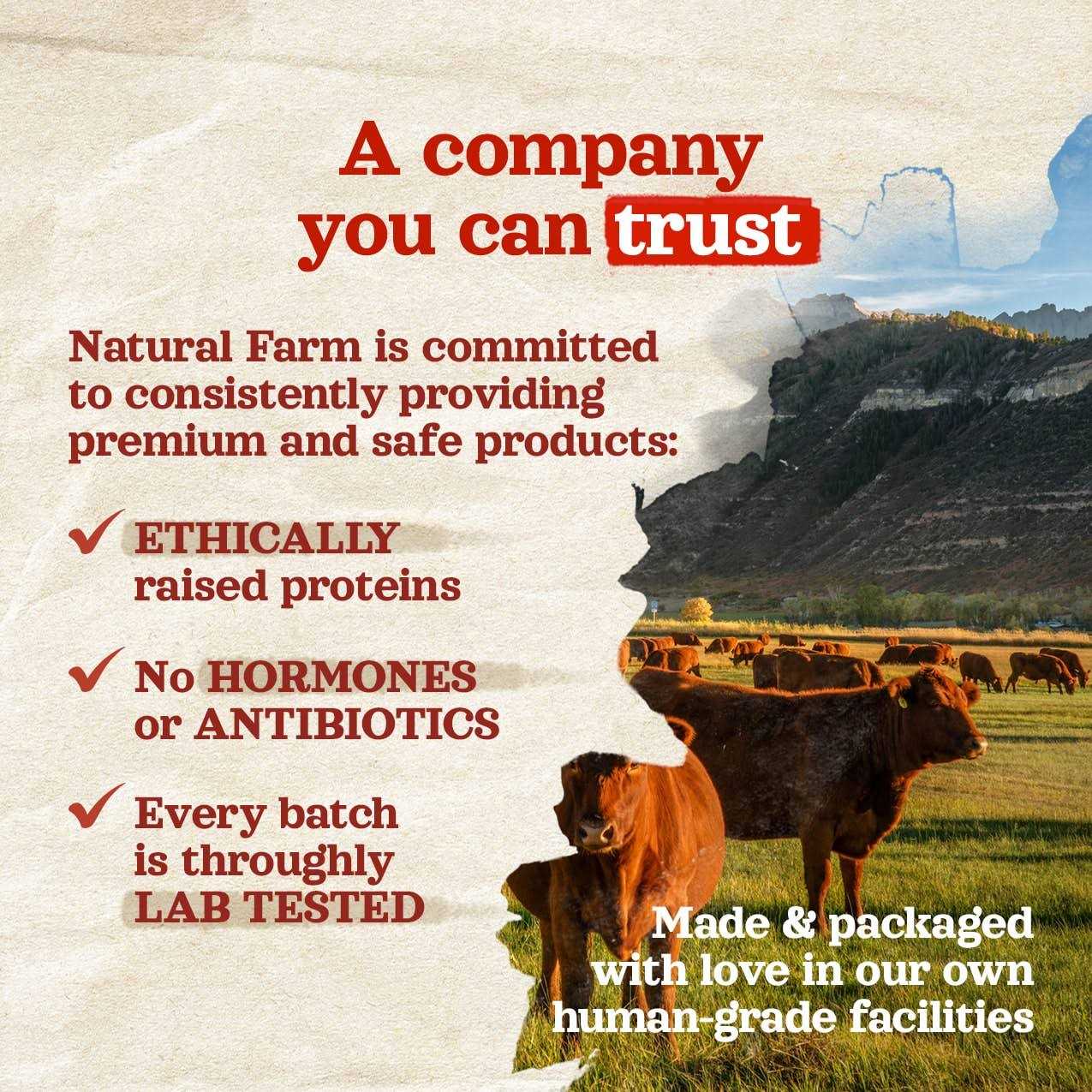Natural Farm Bully Sticks Odor Free - Healthber
