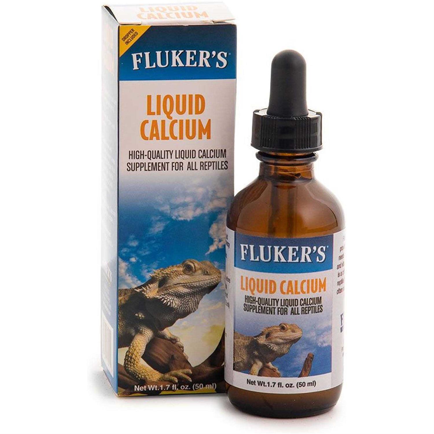 Fluker’s Liquid Calcium Reptile Supplement - Healthber