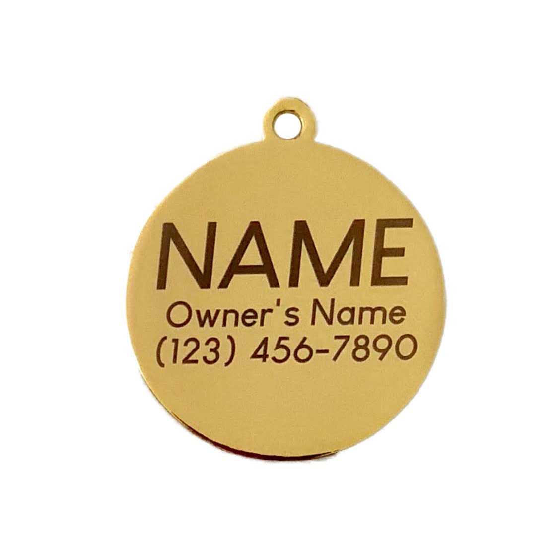 Two Tails Pet Company Monstera Leaf Personalized Dog & Cat ID Tag - Healthber
