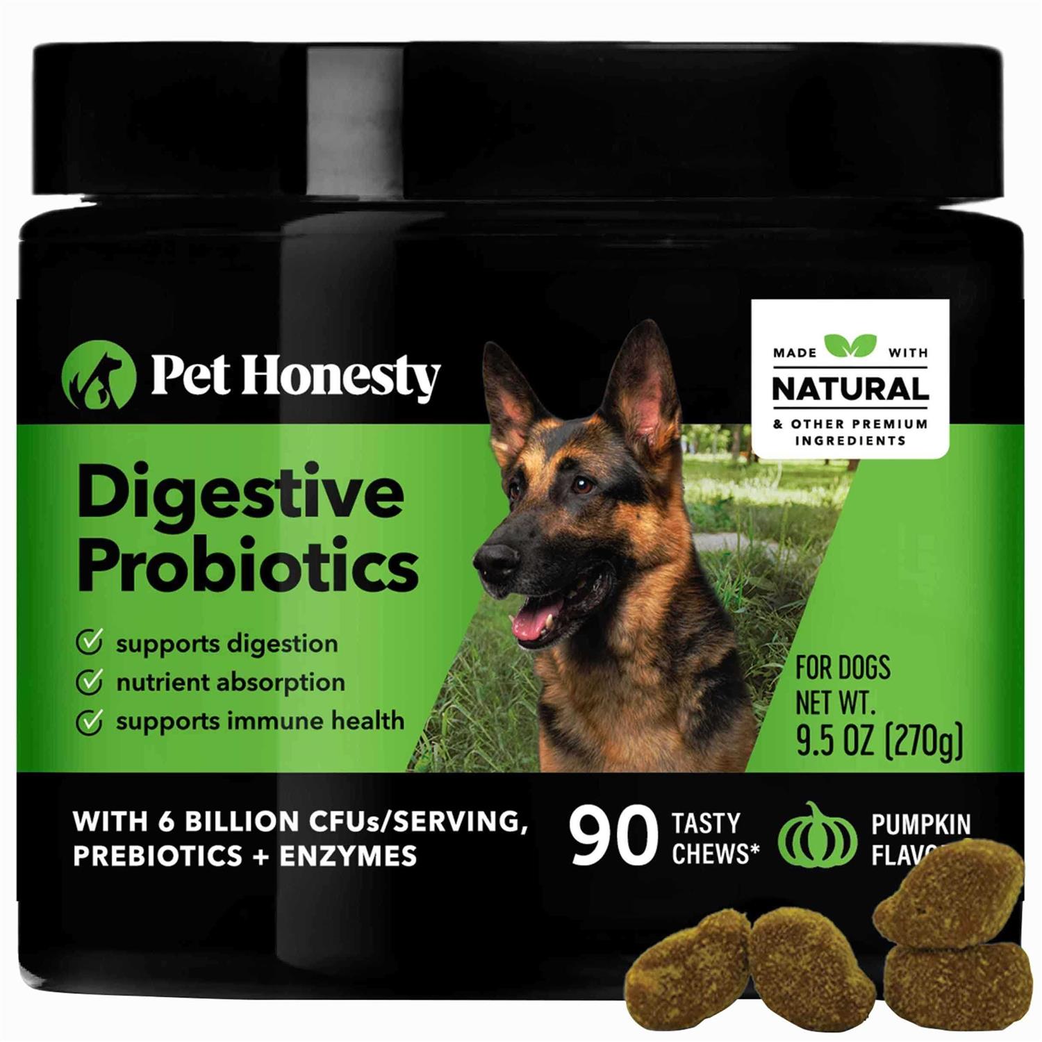 Pet Honesty Digestive Probiotics Soft Chews - Healthber