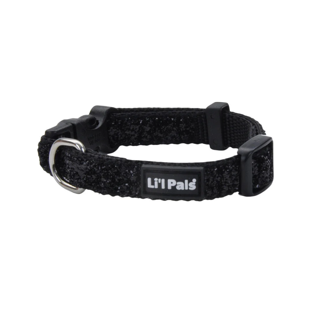 Li'l Pals Adjustable Dog Collar with Glitter Overlay - Healthber