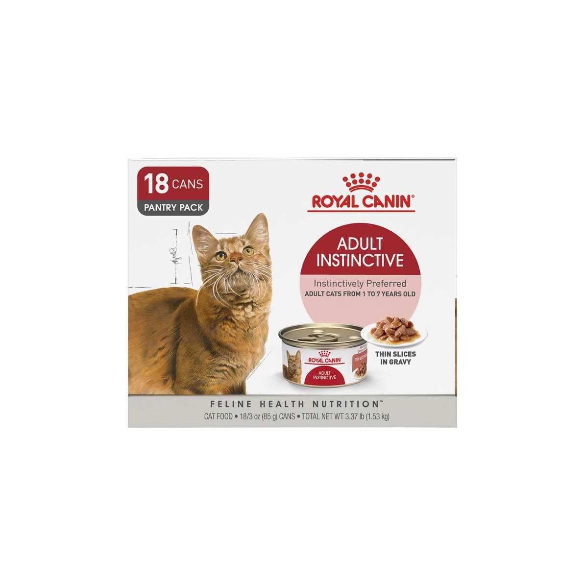 Royal Canin Adult Instinctive Thin Slices in Gravy Cat Food - Healthber