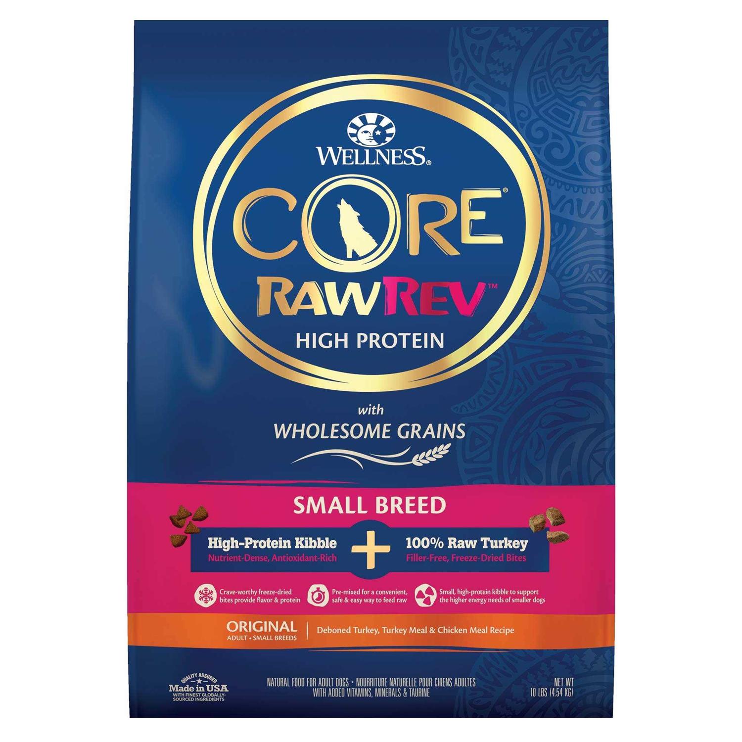 Wellness Core RawRev Wholesome Grains Original Recipe Dry Dog Food - Healthber
