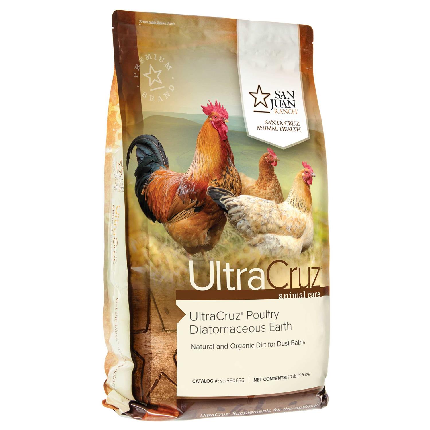 UltraCruz Poultry Diatomaceous Earth - Healthber