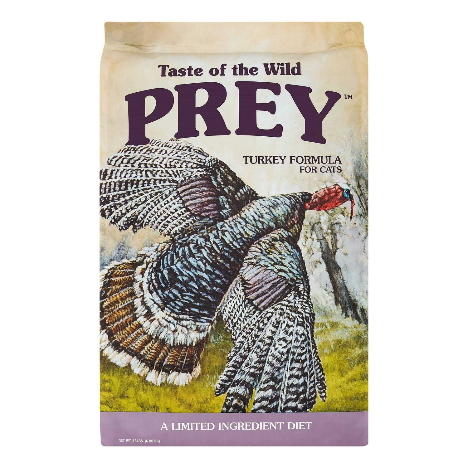 Taste of the Wild Prey Turkey Limited Ingredient Cat Food - Healthber
