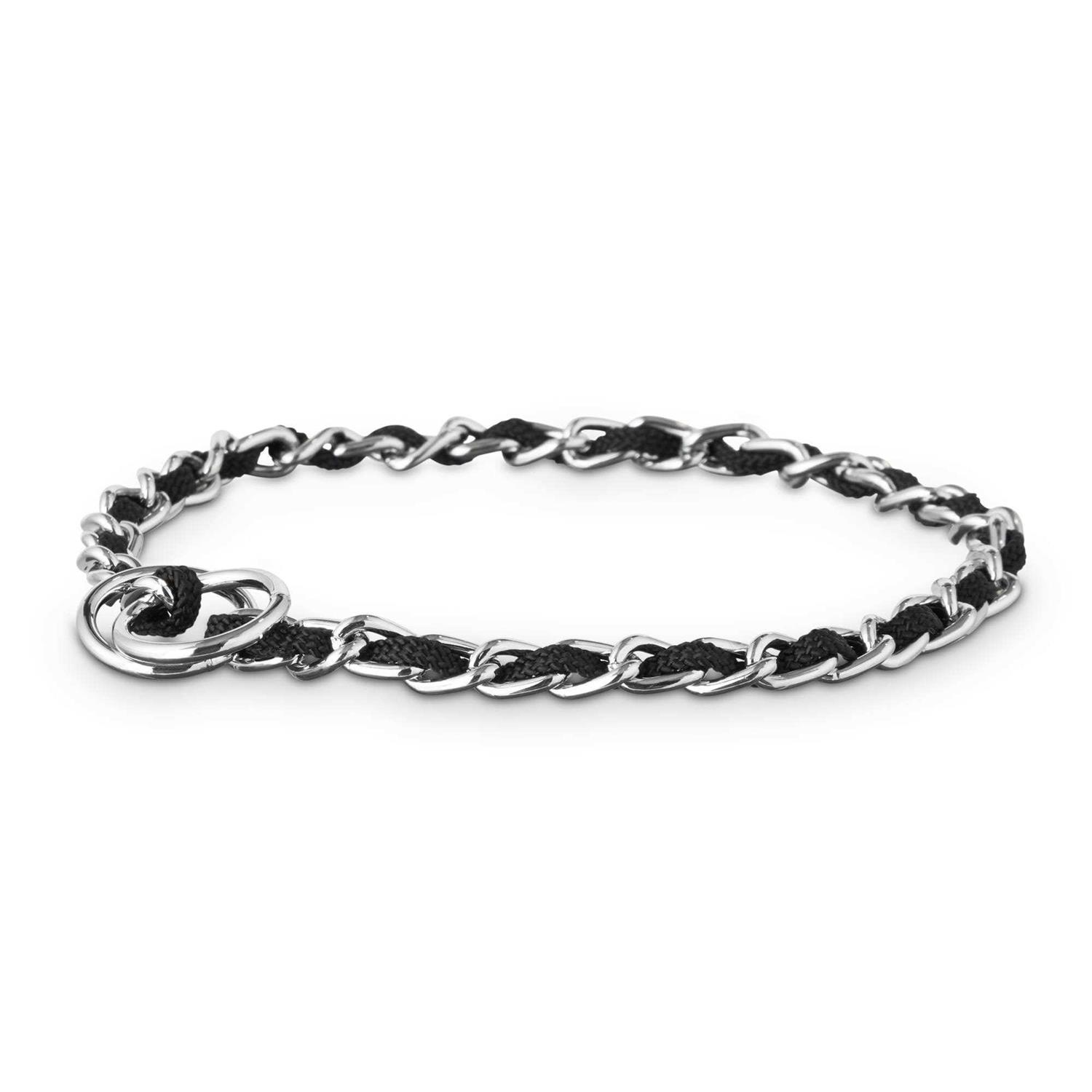 EveryYay Black Comfort Chain Dog Collar - Healthber