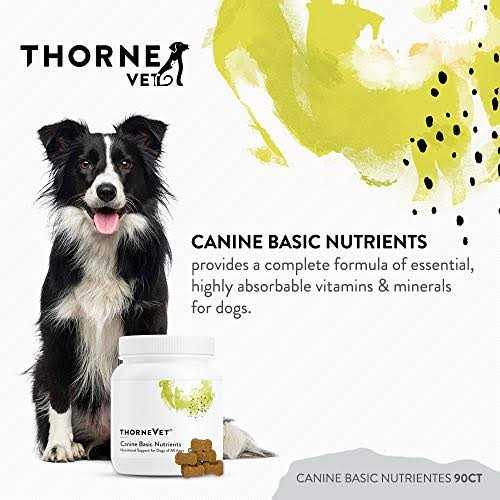 Thorne Vet Canine Basic Nutrients - Healthber