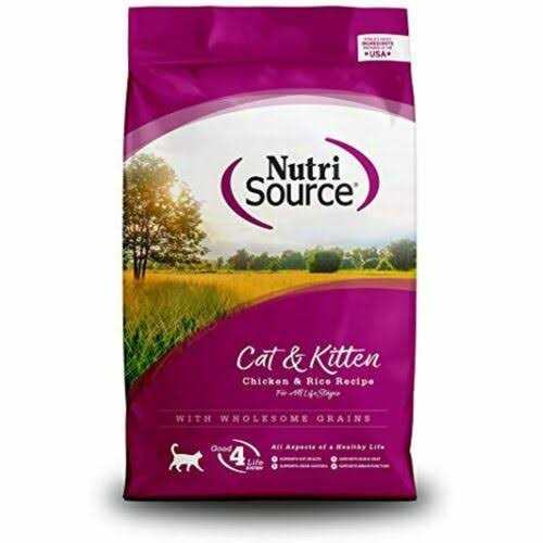 NutriSource Cat Kitten Dry Food, Chicken Rice - Healthber