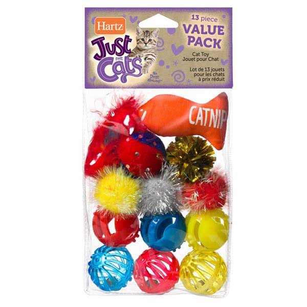 Hartz Just For Cats Toy Variety Pack - Healthber