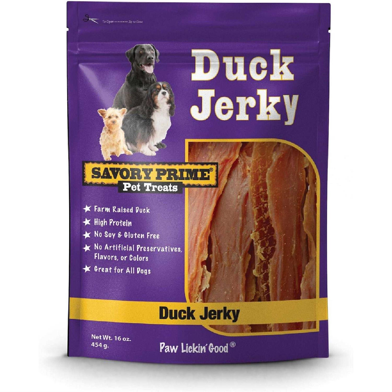 Savory Prime Natural Duck Jerky - Healthber
