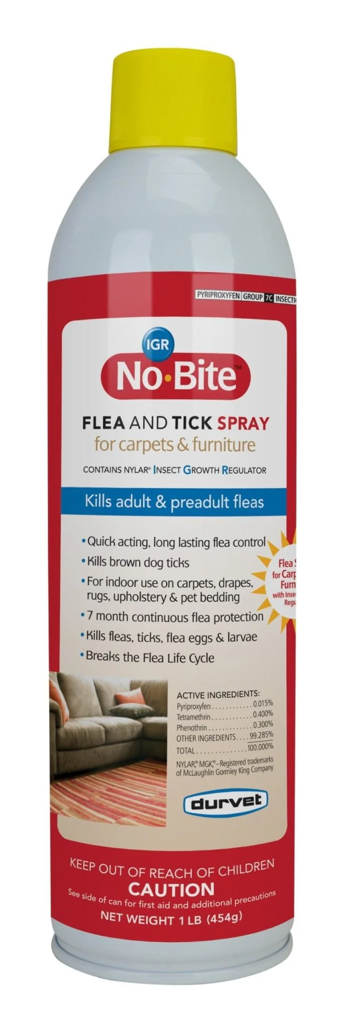 No-Bite IGR House and Carpet Spray, 16 oz - Healthber