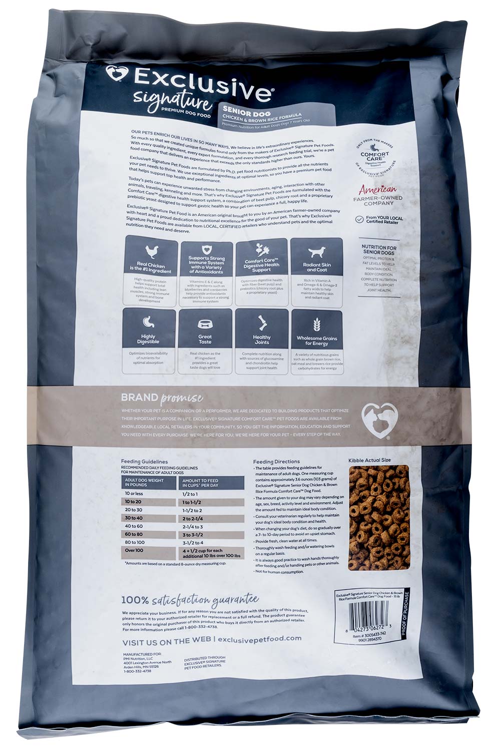 Purina Exclusive Senior Adult Dog Food - Healthber