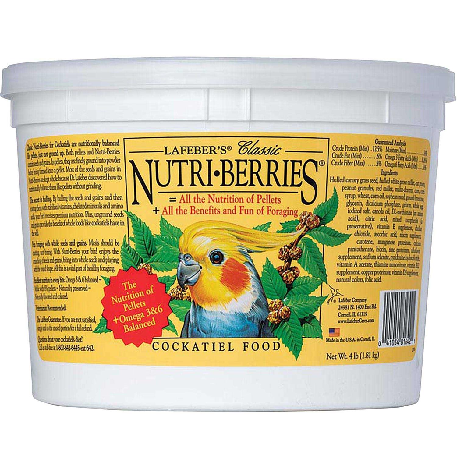 Lafeber Classic Nutri Berries Food - Healthber