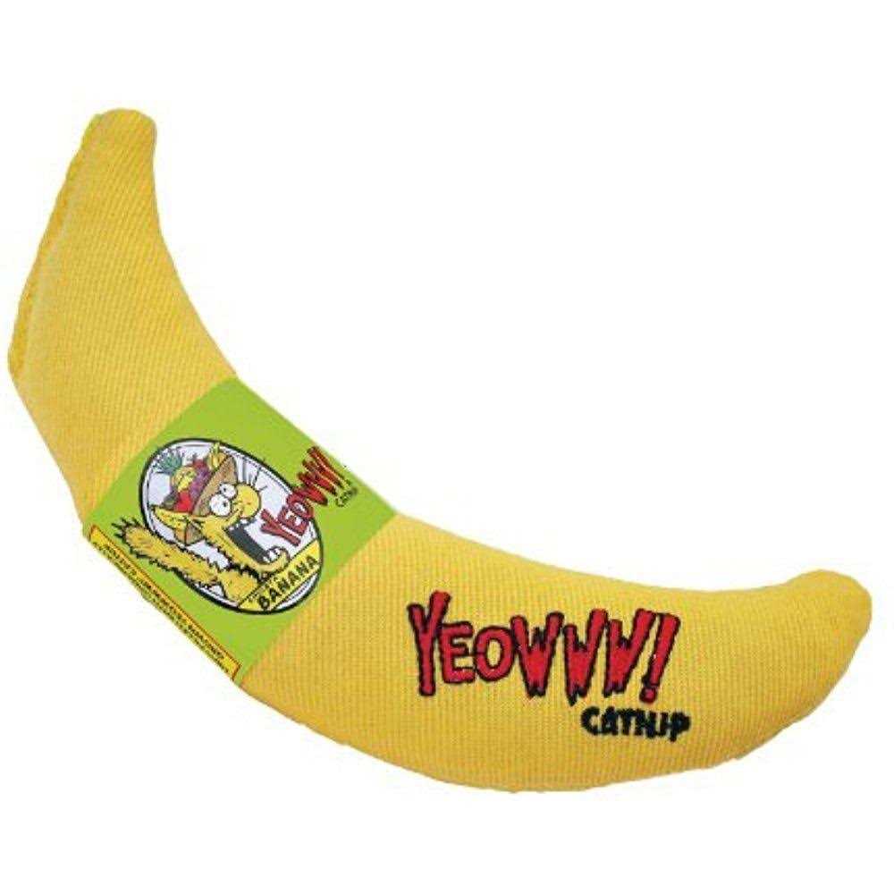 Yeowww! Banana Catnip Toy - Healthber