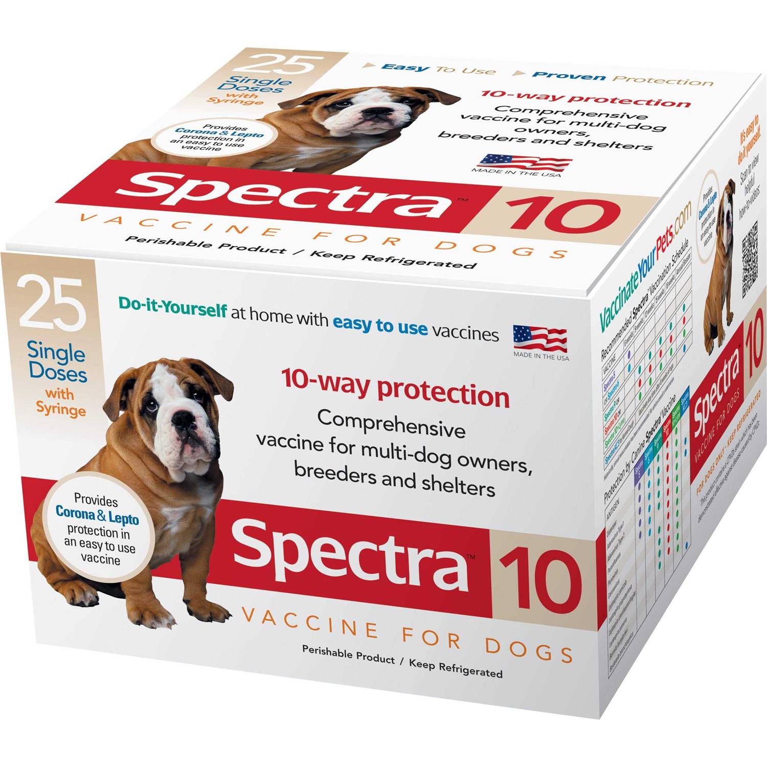 Canine Spectra 10 Dog Vaccine - Healthber