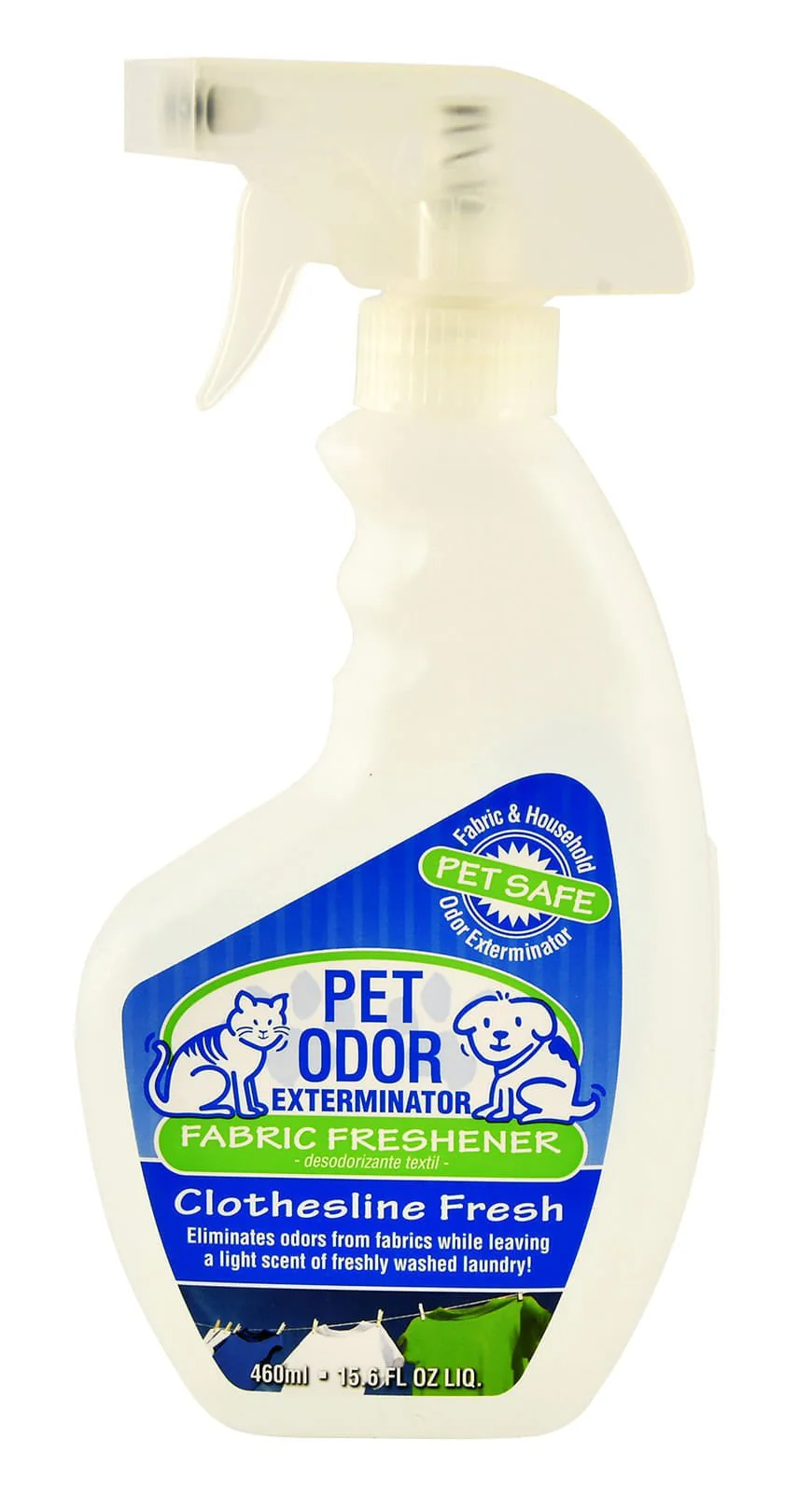 Fabric Freshener Spray, Clothesline Fresh, 15.6 oz - Healthber