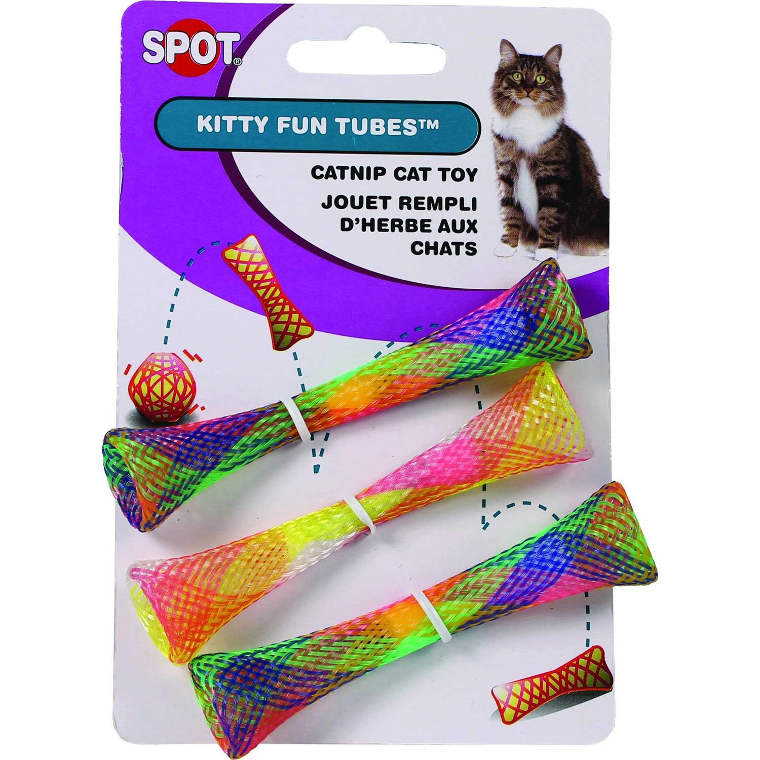 Spot Cat Toy Kitty Fun Tubes - Healthber